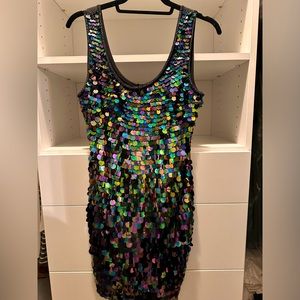 Sequin Bodycon Party Dress